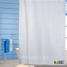 Штора для ванной BIG белая